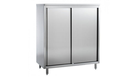 Combisteel Stainless Steel Storage Pantry Cupboard 2000mm - 7452.0068 Stainless Steel Floor Standing Cupboards Combisteel   