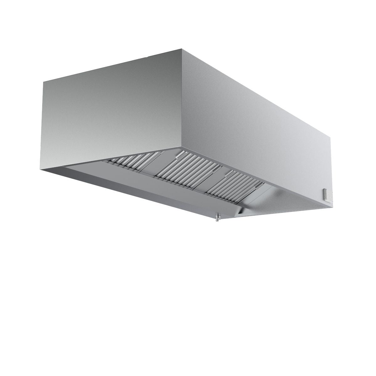 Combisteel Stainless Steel Wall-Mounted Extraction Hood Box Complete Unit 3000mm Wide *Transport On Request* - 7333.0785 Kitchen Canopies & Cooker Hoods Combisteel