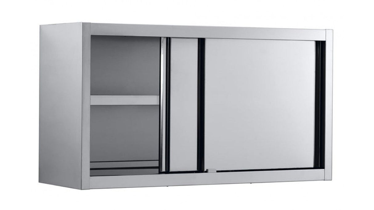 Combisteel Wall Cupboard With Sliding Doors 1000mm - 7452.0054 Stainless Steel Wall Cupboards Combisteel