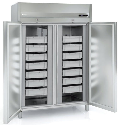 Coreco AP-1002 Double Door Refrigerated Fish Storage Cabinet 1330 Litres - AP-1002 Fish Fridges Coreco