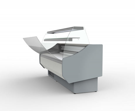 Coreco Refrigerated Curved Glass Serveover 2525mm - CVED-8-25-C Standard Serve Over Counters Coreco