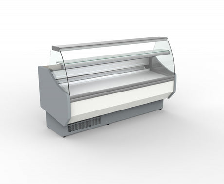Coreco Refrigerated Curved Glass Serveover 1305mm - CVED-8-13-C Standard Serve Over Counters Coreco
