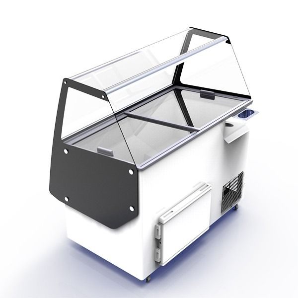 Crystal Athena Ice Cream Display 358L - ATHENA9 Ice Cream Display Freezers Crystal