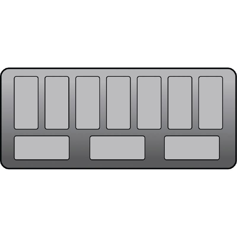 Crystal Venus Elegante 10 Pan Ice Cream Display Counter VenusEle46 - CK645 Ice Cream Display Freezers Crystal