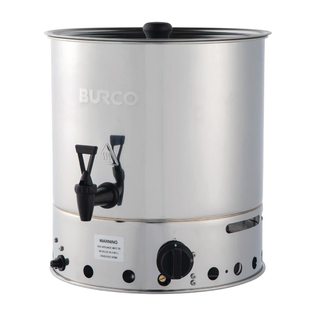 Burco Manual Fill Gas Water Boiler 20Ltr MFGS20SS - CT989 Electric Water Boilers - Manual Fill Burco