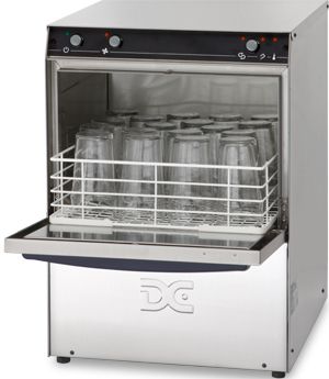 DC Standard Range SG40ISD Glasswasher with Integral Softener and Drain Pump 18 Pint Capacity Glasswashers DC   