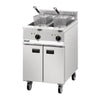 Lincat Opus 800 Twin Tank Twin Basket Free Standing Electric Fryer OE8113 - DM526 Freestanding Electric Fryers Lincat