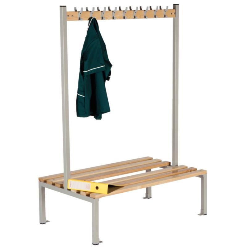 Double Sided Island Seating 1200mm - CF497 Cloakroom Equipment Elite Lockers