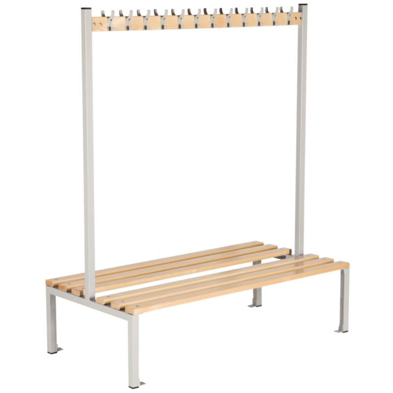 Double Sided Island Seating 1500mm - CF498 Cloakroom Equipment Elite Lockers
