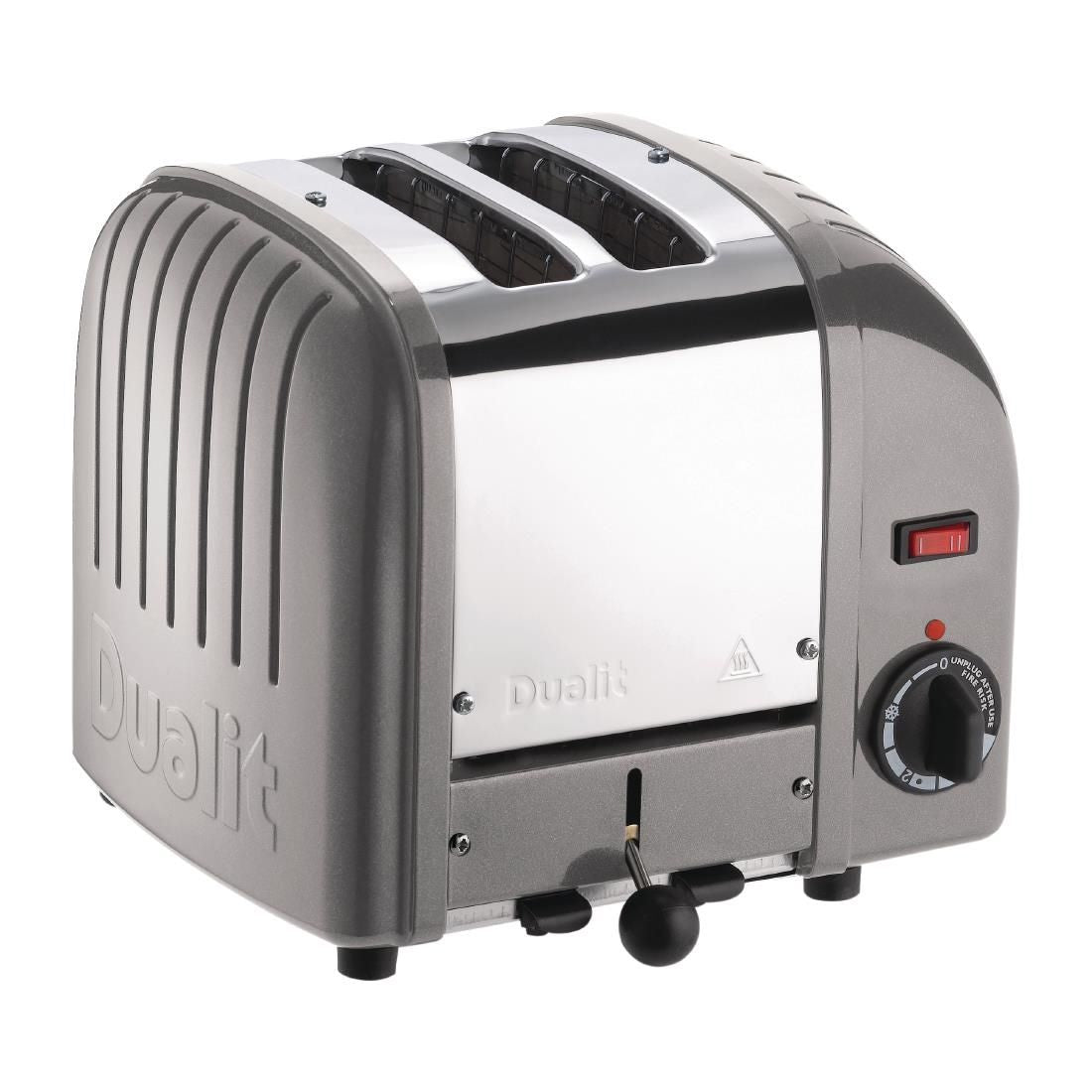 Dualit 2 Slice Vario Toaster Metallic Silver 20242 - CD305 Toasters Dualit