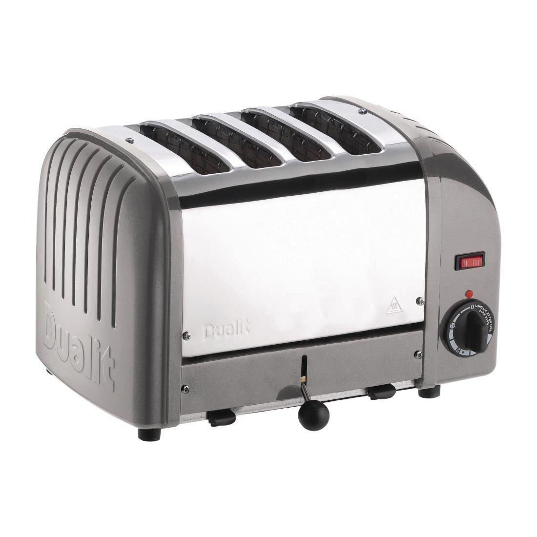 Dualit 4 Slice Vario Toaster Metallic Silver 40349 - CD327 Toasters Dualit