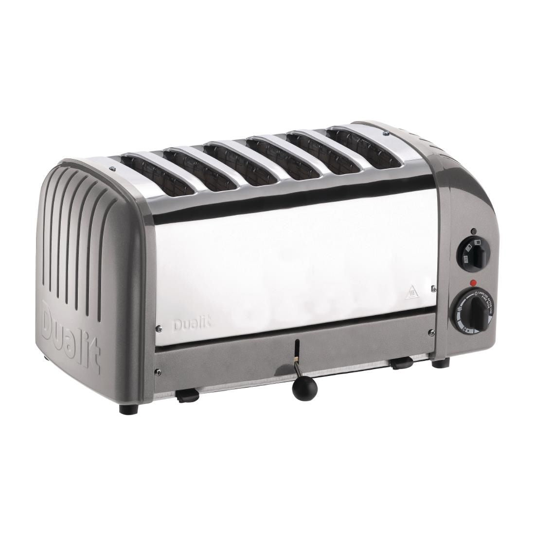 Dualit 6 Slice Vario Toaster Metallic Silver 60147 - CD336 Toasters Dualit