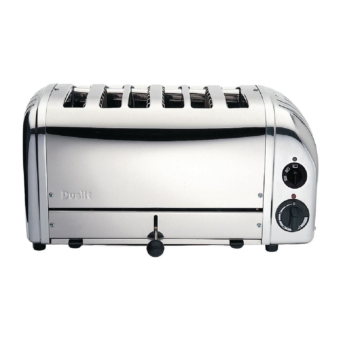 Dualit Bun Toaster 6 Bun Polished 61019 - CD384 Toasters Dualit