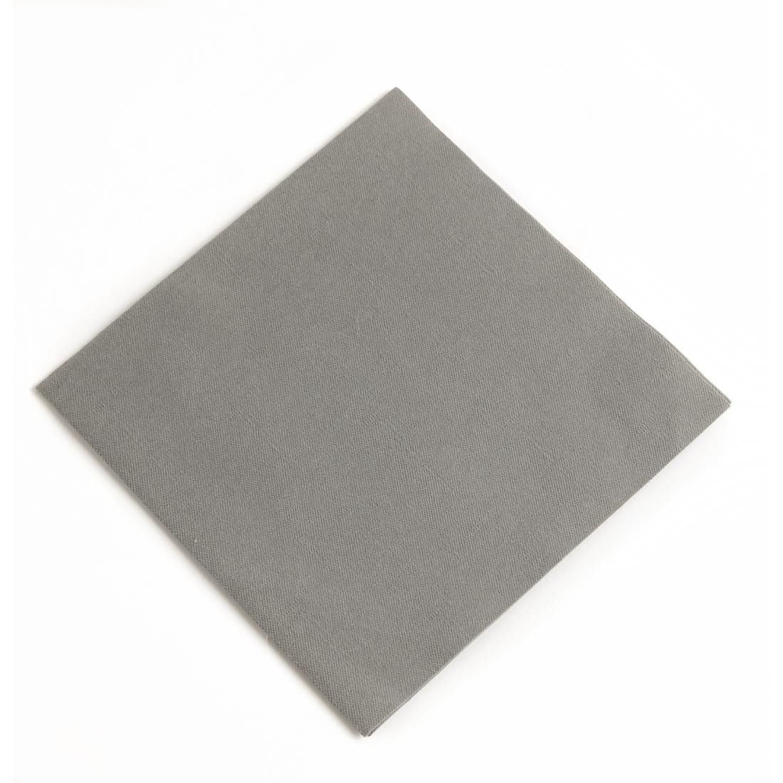 Duni Compostable Dinner Napkins Granite Grey 400mm (Pack of 720) - GJ122 Paper Napkins Duni
