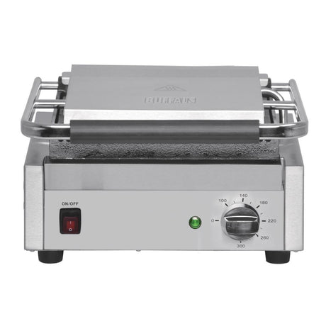 Buffalo Bistro Large Ribbed Contact Grill - DY995 Contact Grills & Panini Makers Buffalo   