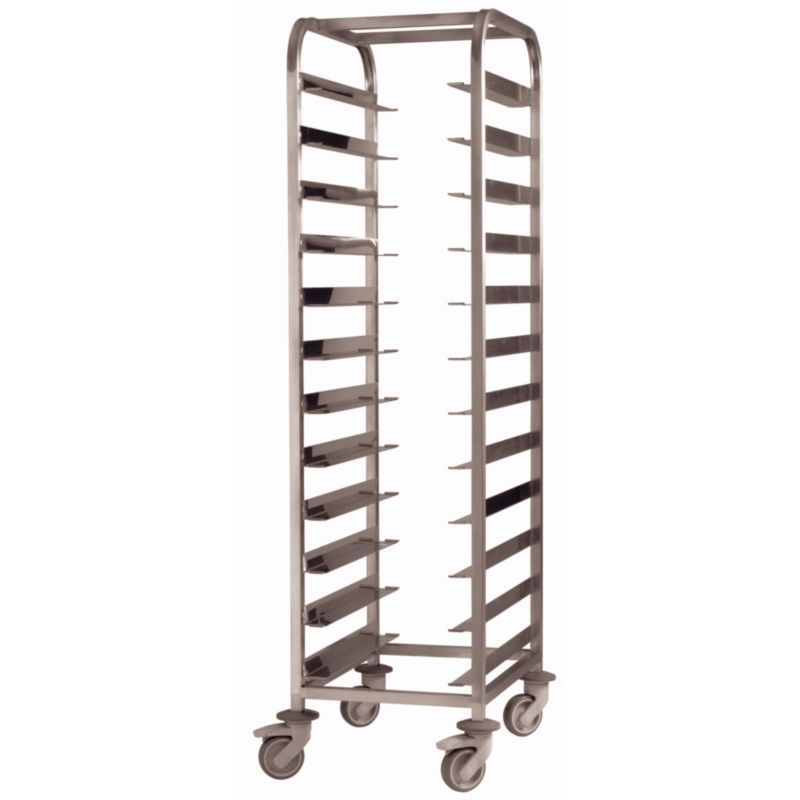 EAIS Stainless Steel Clearing Trolley 12 Shelves - DP292 Clearing Trolleys EAIS