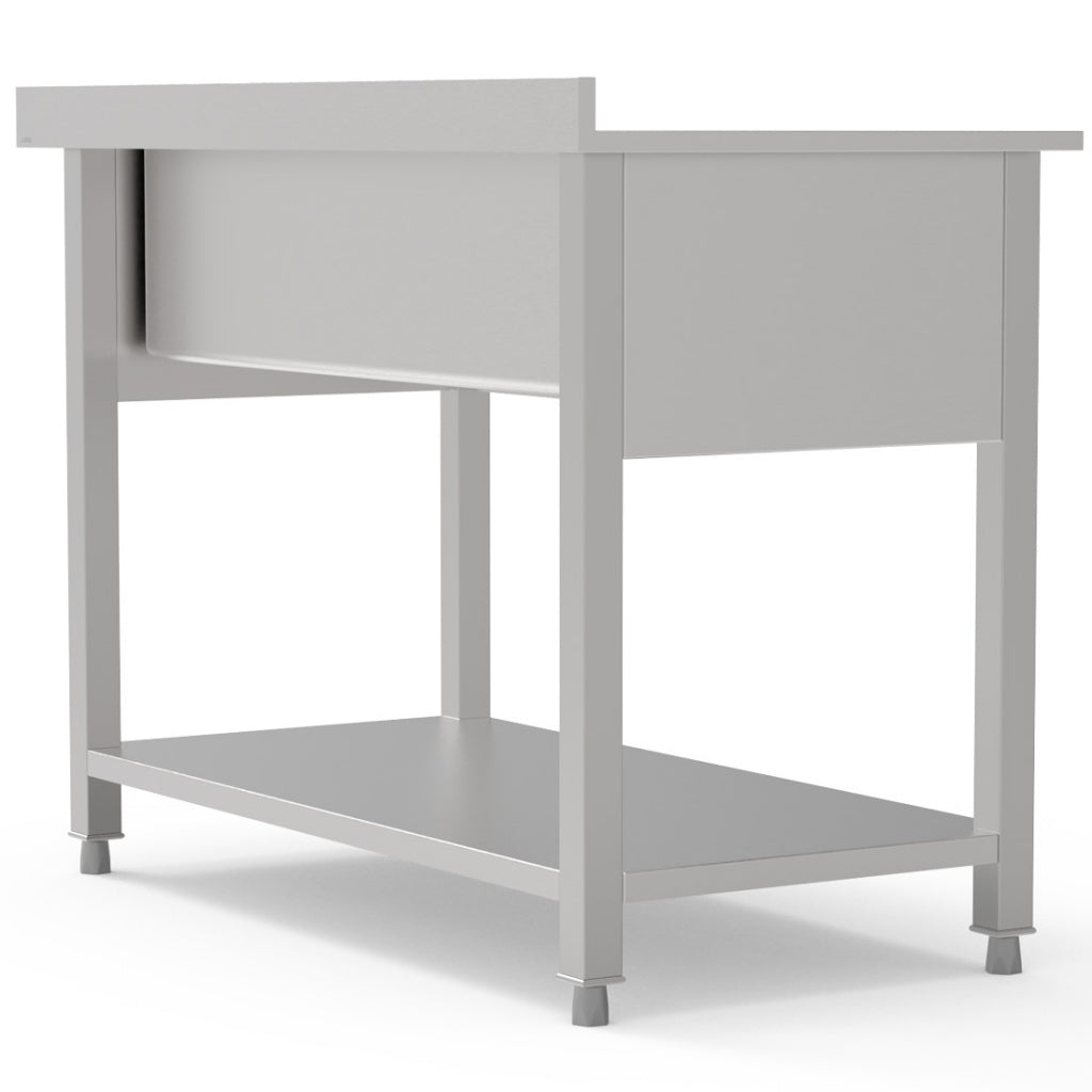 Empire Stainless Steel Extra Wide Single Pot Wash Catering Sink 1200mm - EMP-PW1200 Pot Wash Sinks Empire