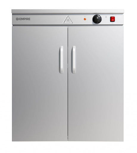 Empire Double Door Hot Cupboard & Plate Warmer – 120 Plate Capacity | DW-2 Hot Cupboards Empire