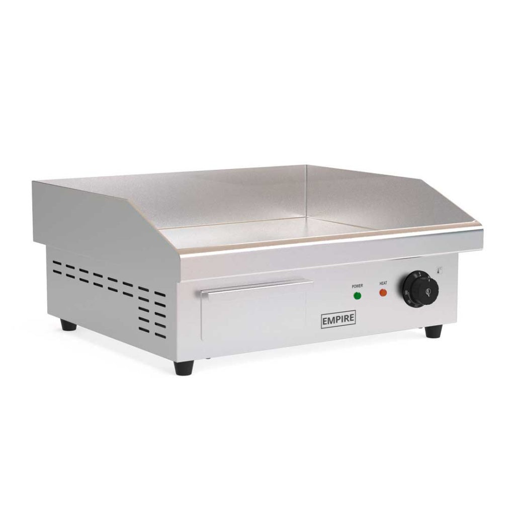 Empire Commercial Electric Griddle – 550mm Smooth 3kW - EMP-EG-550 Electric Griddles Empire