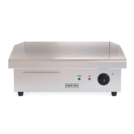 Empire Commercial Electric Griddle – 550mm Smooth 3kW - EMP-EG-550 Electric Griddles Empire