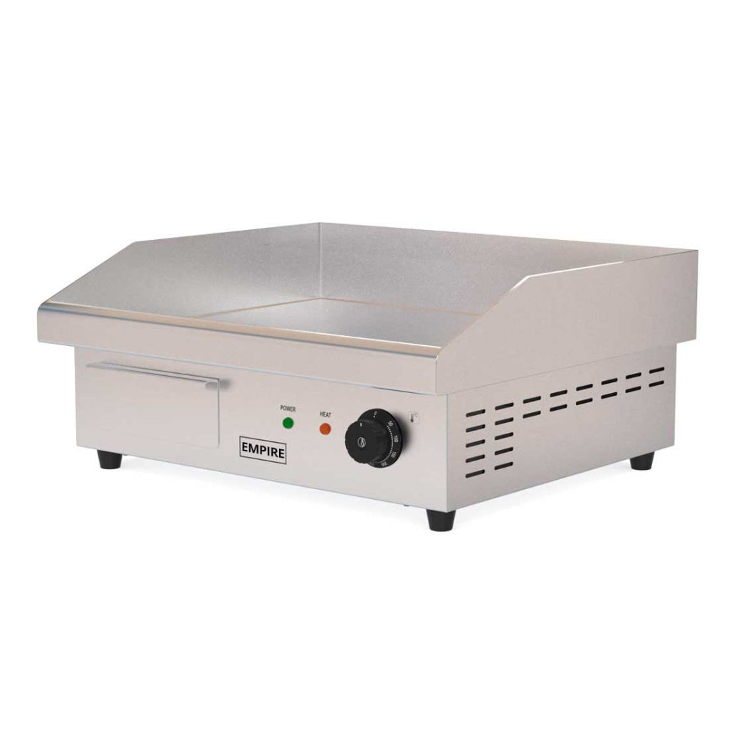 Empire Commercial Electric Griddle – 550mm Smooth 3kW - EMP-EG-550 Electric Griddles Empire