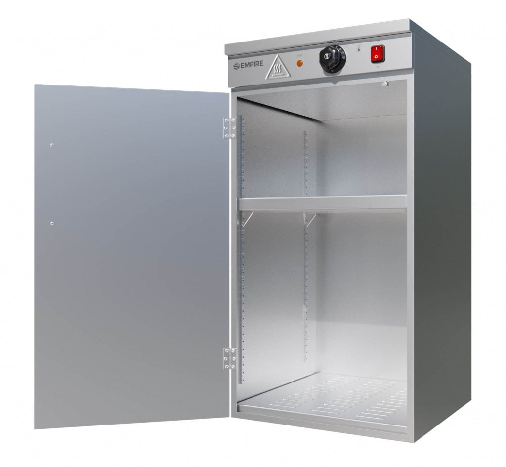 Empire Single Door Hot Cupboard & Plate Warmer – 60 Plate Capacity | DW-1 Hot Cupboards Empire