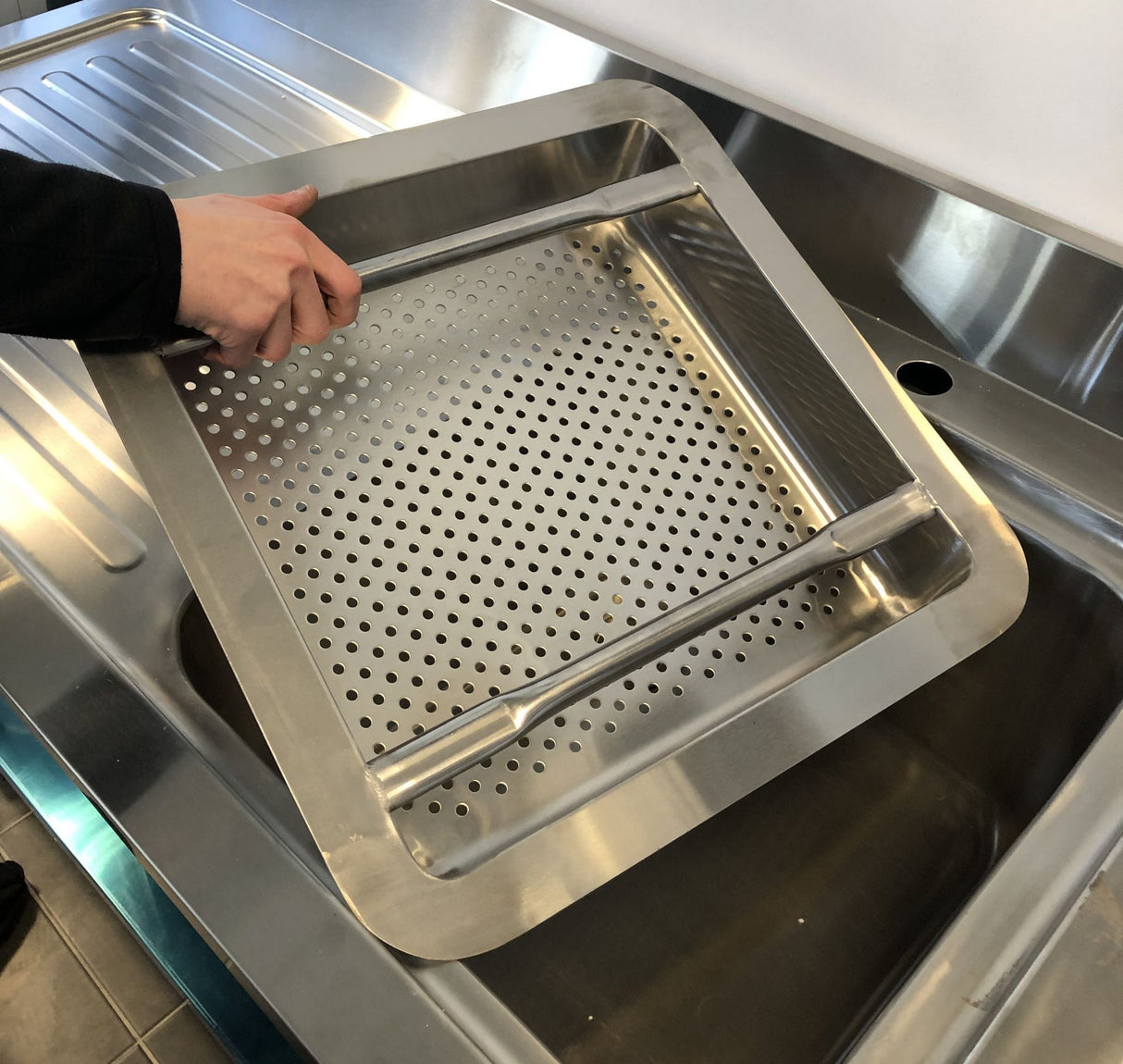 Empire Stainless Steel Kitchen Sink Food Prep Strainer Bowl - SBS-600 Strainers & Food Filters Empire