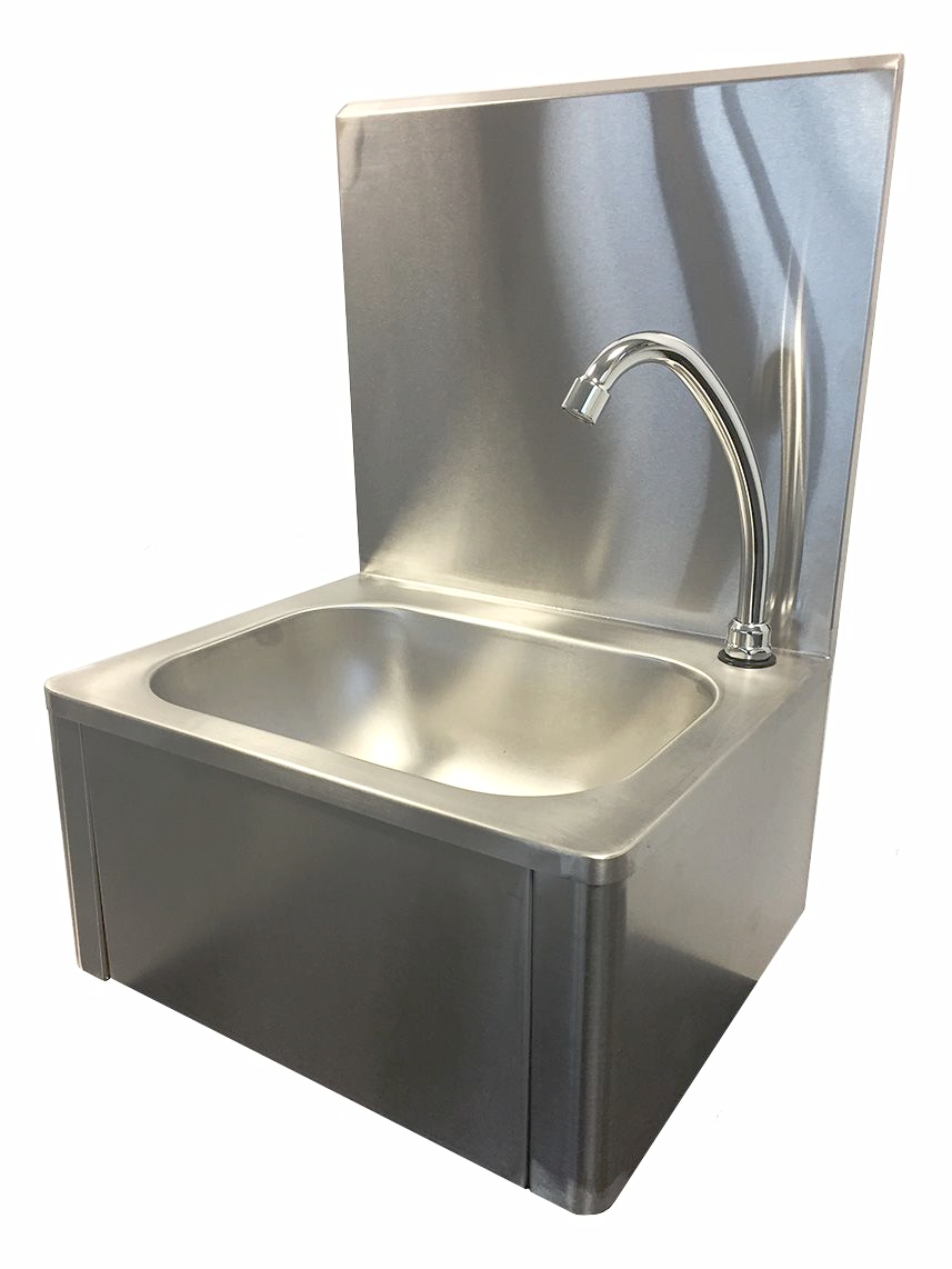 Empire Stainless Steel Knee Operated Hand Wash Sink - A01331T Hand Wash Sinks Empire