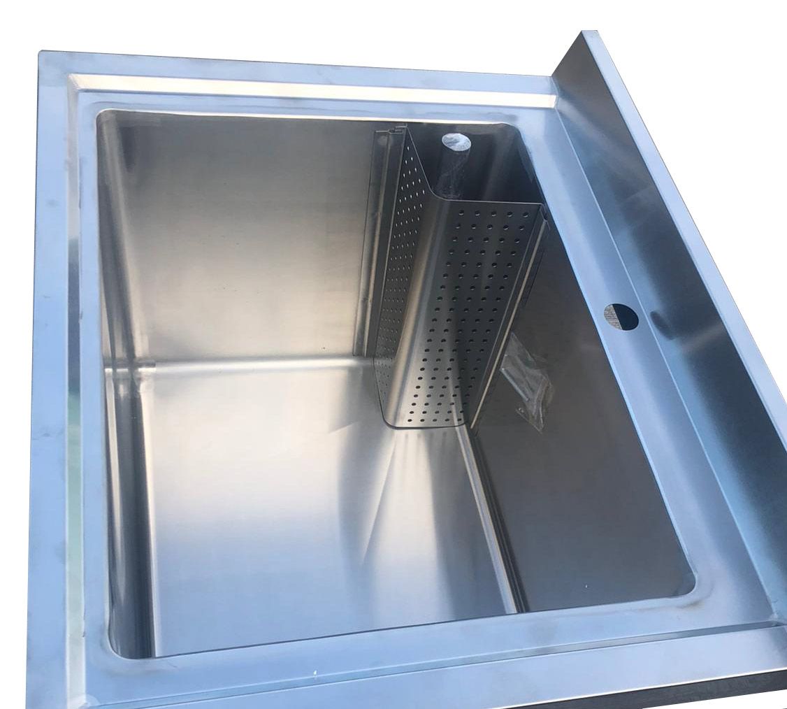 Empire Stainless Steel Midi Pot Wash Sink with Undershelf - PW-750-CB-1 Pot Wash Sinks Empire