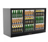 Empire Triple Door 330L Bottle Cooler – Sliding Door Commercial Back Bar Fridge | CL-320S Triple Door Bottle Coolers Empire