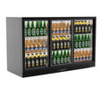 Empire Triple Door 330L Bottle Cooler – Sliding Door Commercial Back Bar Fridge | CL-320S Triple Door Bottle Coolers Empire