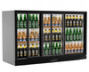 Empire Triple Door 330ltr Bottle Cooler Sliding Doors - CL-320S Triple Door Bottle Coolers Empire   