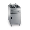 Valentine Twin Tank Twin Basket Free Standing Electric Fryer - Evo 2525 Freestanding Electric Fryers Valentine