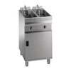 Valentine Twin Tank Twin Basket Free Standing Electric Filtration Fryer - Evo 2525P Freestanding Electric Fryers Valentine
