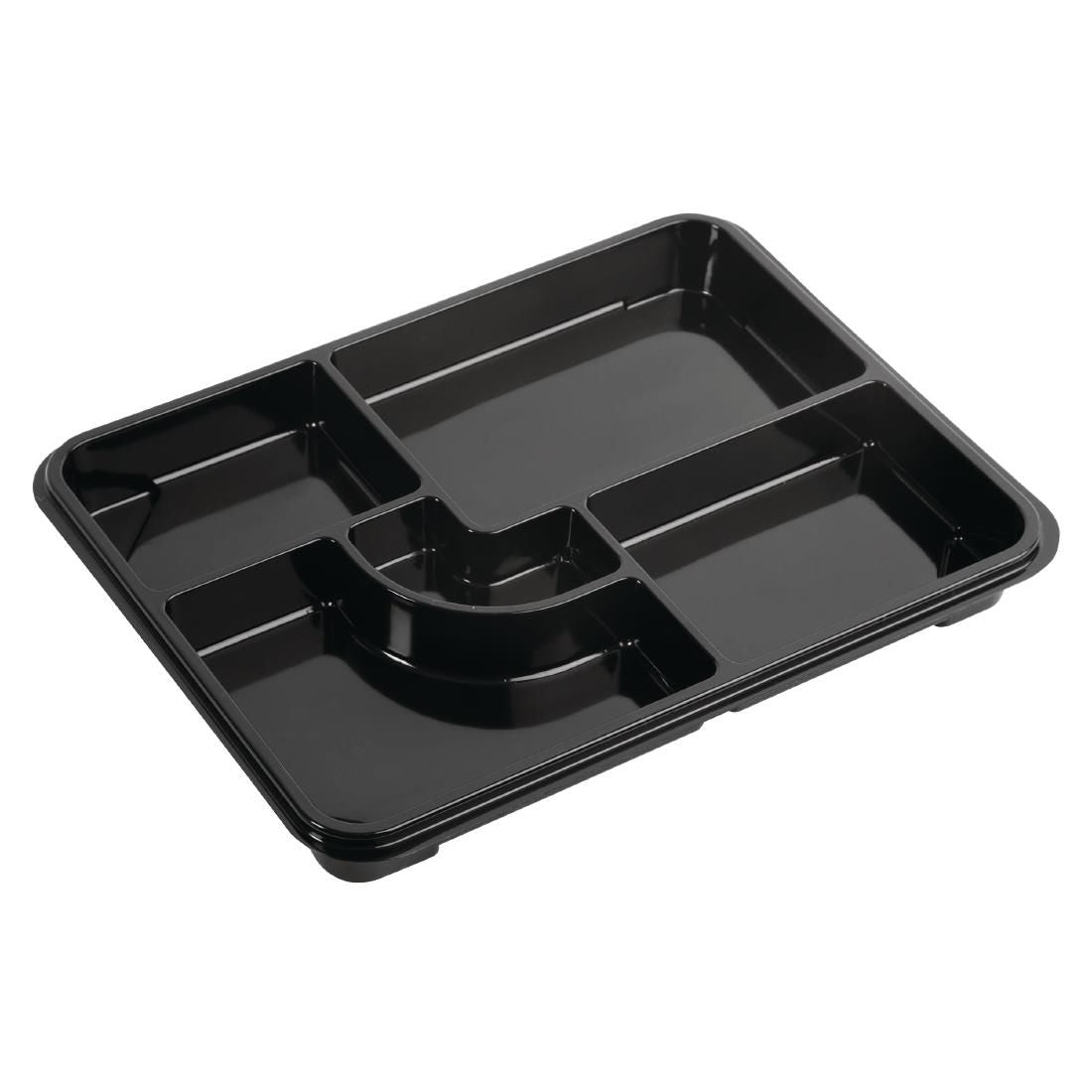 Faerch Recyclable Bento Boxes Base Only 263 x 201mm (Pack of 100) - FB291 Takeaway Food Containers Faerch