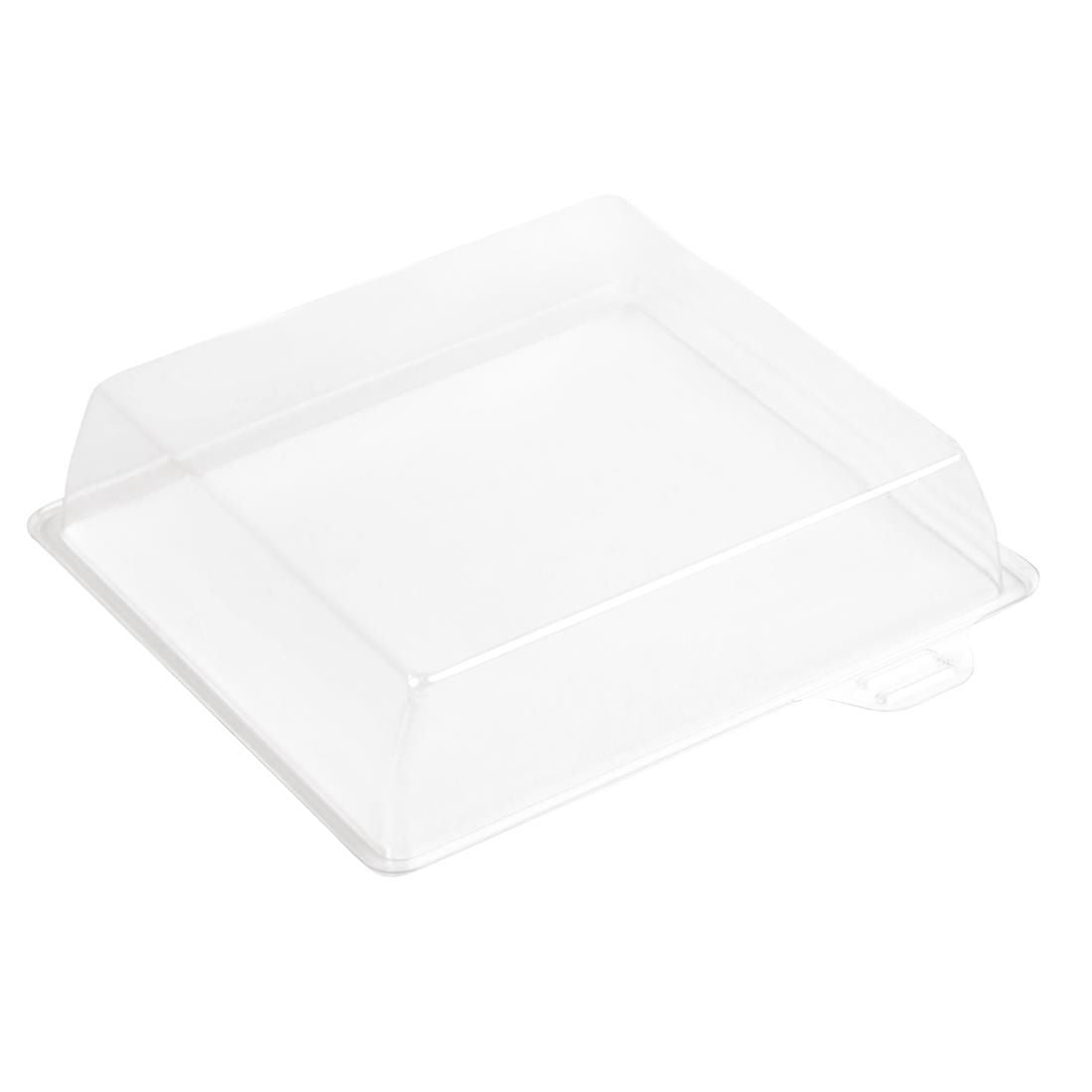 Faerch Recyclable Sushi Snack Tray Lids 111 x 109mm (Pack of 2400) - FB293 Takeaway Food Containers Faerch