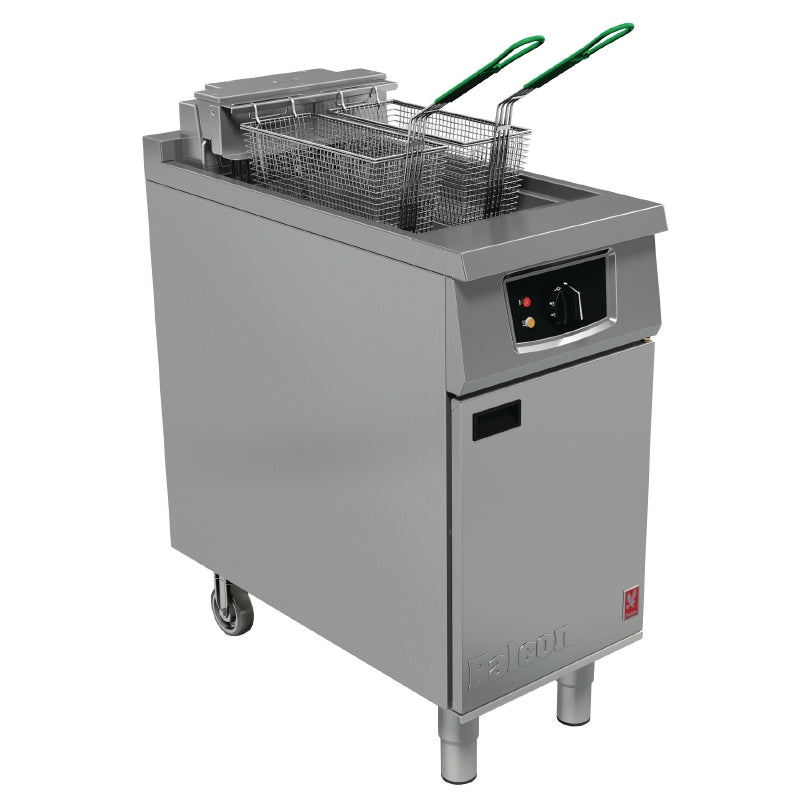 Falcon Electric Fryer with Electric Filtration E401F Freestanding Electric Fryers Falcon