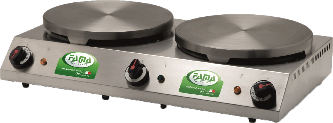 Fama CPD Double 350mm Electric Crepe Maker Crepe Makers & Pancake Machines Fama Industrie   