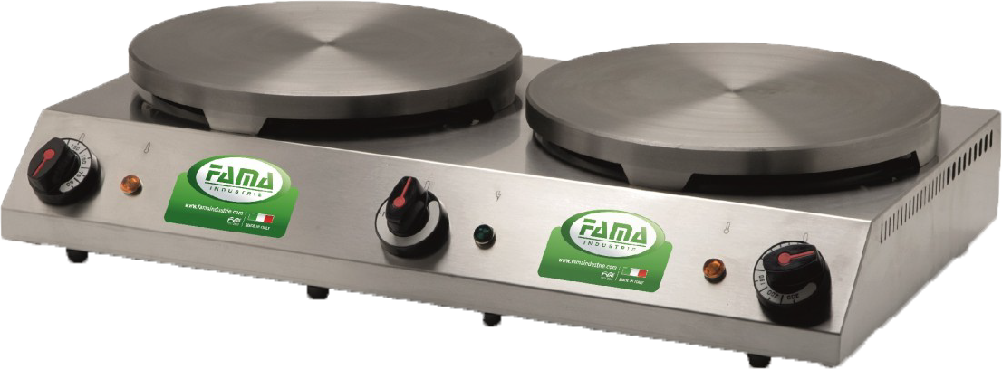 Fama CPD Double 350mm Electric Crepe Maker Crepe Makers & Pancake Machines Fama Industrie
