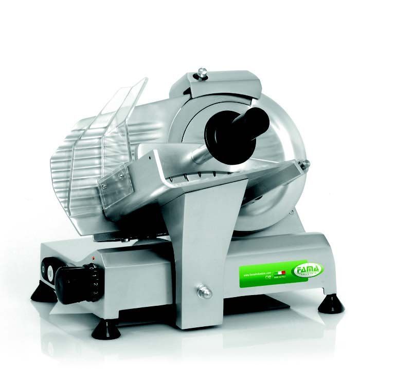 Fama FAF195D Light-Duty Gravity Feed Slicer 195mm Meat Slicers Fama Industrie