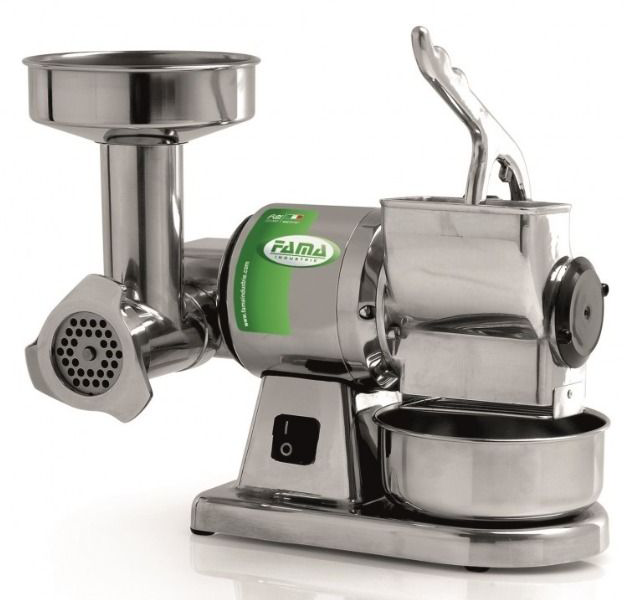 Fama Light Duty Meat Mincer and Parmesan Grater 15Kg/hr - FTGM126 / TG8 Cheese Graters & Cutters Fama Industrie