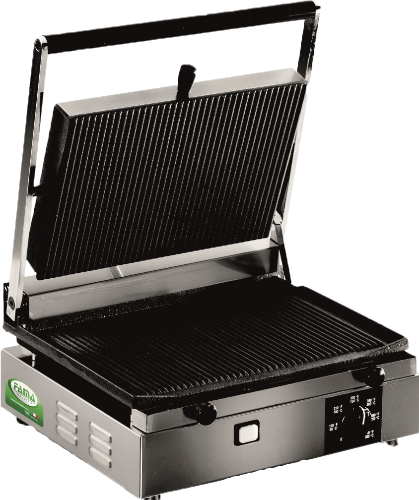 Fama PCORTS Single Heavy Duty 355 x 255mm Contact Grill Contact Grills & Panini Makers Fama Industrie