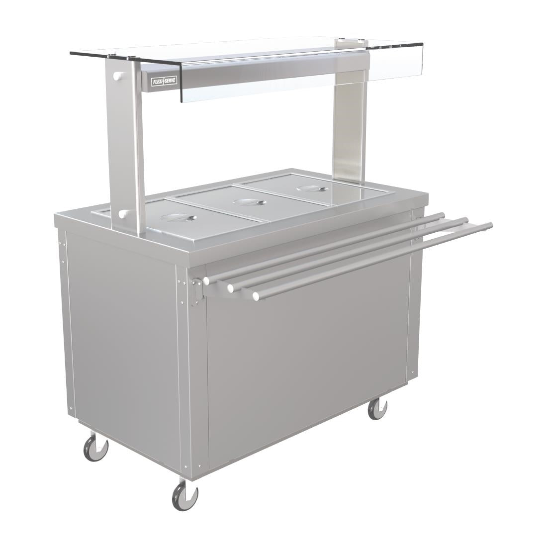 Parry Hot Cupboard with Heated Bain Marie 1160mm FS-HB3PACK - FD225 Hot Cupboards Parry