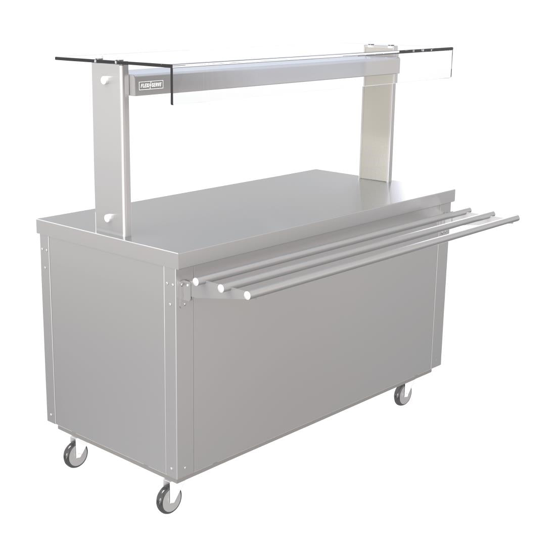 Parry Ambient Buffet Bar with Chilled Cupboard 1495mm FS-A4PACK - FD232 Hot Cupboards Parry