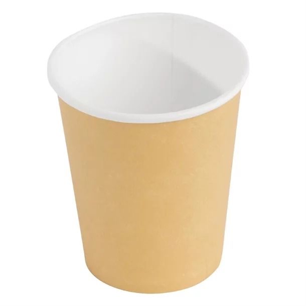 Fiesta Disposable Coffee Cups Single Wall Kraft 340ml / 12oz (Pack of 50) - GF033 Disposable Cups Fiesta