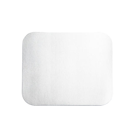 Fiesta Waxed Lids for Medium Foil Containers (Pack of 500) - DA087 Takeaway Food Containers Fiesta