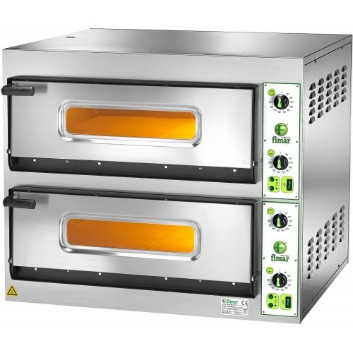 Fimar FES 4+4 Electric Oven - FES4+4 Twin Deck Pizza Ovens Fimar