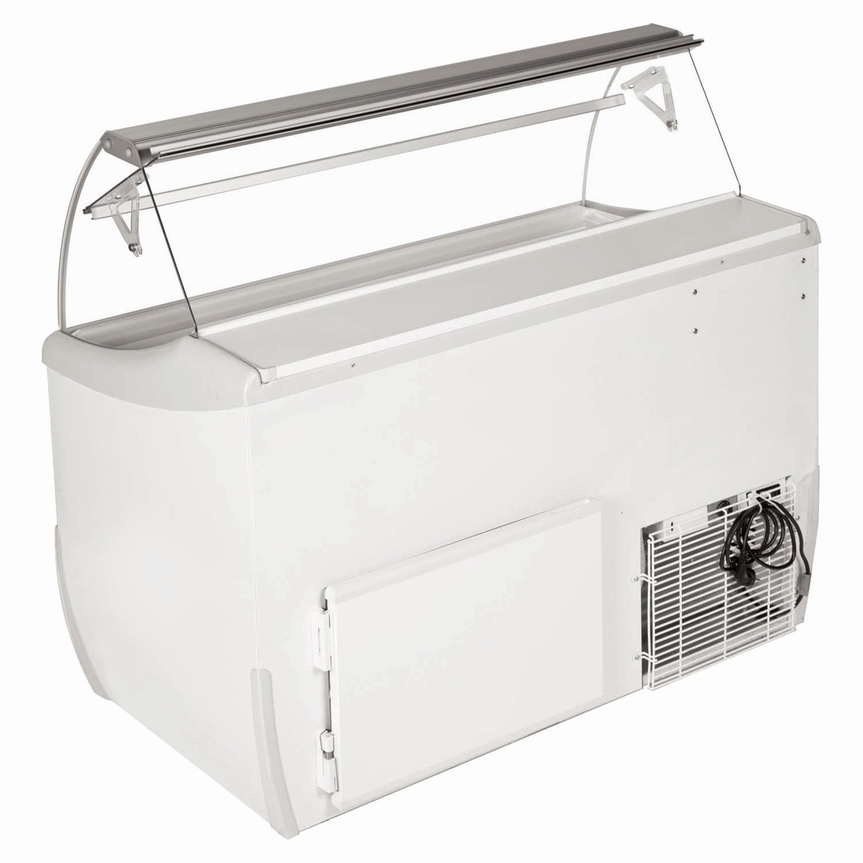 Framec Scoop Ice Cream Display White 7 x 5 Litre - J7E Ice Cream Display Freezers Framec
