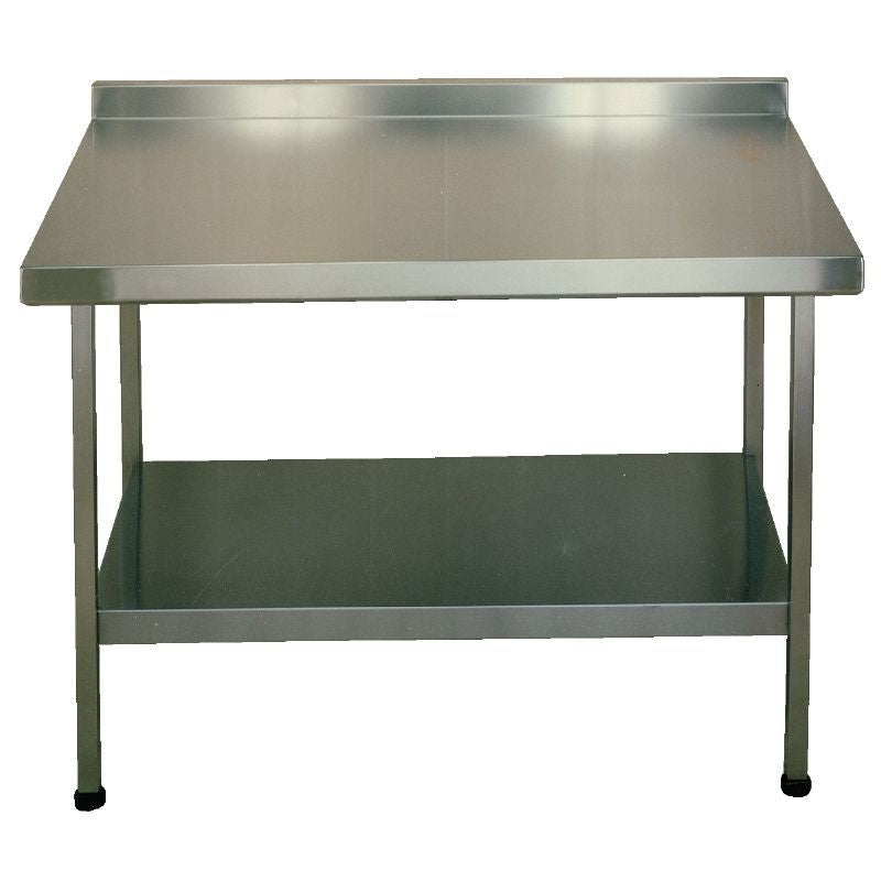 Franke Stainless Steel Wall Table With Upstand 900x 1500x 650mm - P079 Stainless Steel Wall Tables Franke