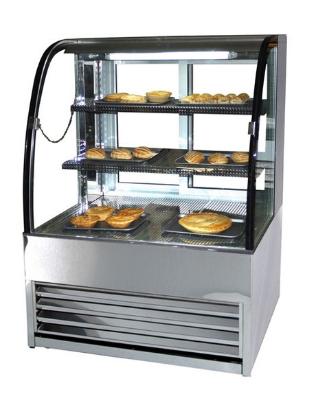 Frost-Tech Hot Patisserie Display Case - HP75-100 Heated Floor Standing Displays Frost-Tech